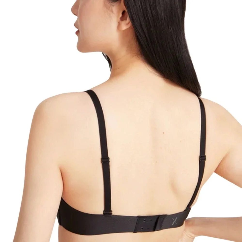 Knix Infinity Bra Womens XL Black Wireless Comfort Support Everyday Minimalist